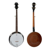 free shipping mahogany resonator cover 5 string and 6 string banjo banjitar