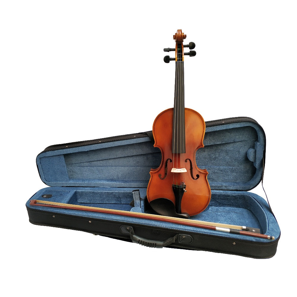 Free Shipping Antonio Stradivari 1715 Model Violin FPVN13 with Canvas Case and Brazil Bow