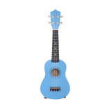 White Mini 21 inches Soprano Ukulele 12 Frets Instrument Wood Hawaiian Style Guitar 4 Strings Hawaii Guitar for Beginner