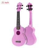 21 Inch Colorful Acoustic Ukulele 4 Strings Hawaiian Guitar Guitarra Instrument for Kids Beginner or Basic players