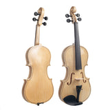 Exquisite Workmanship 4/4 Size Acoustic Violin with Violin Bow Rosin Case