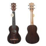 21 inch jave ebony uke guitar ukulele with bag