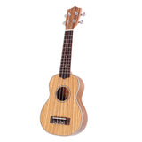 21'' Soprano Zebra Wood Ukulele Uke Musical Instrument 4 String Guitar