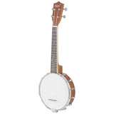 High Quality  Mini 4 Strings Concert Banjo Uke Ukulele for Musical Stringed Instruments Lover Gift 64x24.5x10CM