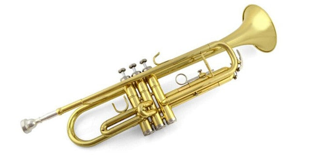 high quality New B flat Trumpet music Trumpet Brass Instruments playing Super Top Promotions Gifts
