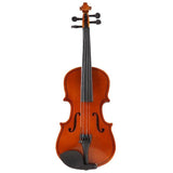 Handmade 1/8 Size Acoustic Violin Gloss 4 Color Fiddle with Case Bow Rosin Musical Instrument For Beginner Music Lover Gift