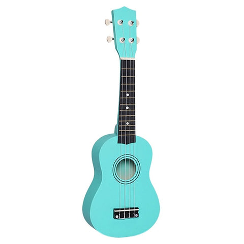 21 Inch Small Acoustic Soprano Ukulele Colorful Basswood Ukulele For Novice Guitar Learner Green Cheap Uku                    #5