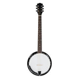 Top Grade Exquisite Professional Sapelli Notopleura Wood Alloy 6-string Banjo solid metal wood beginners Musical instrument