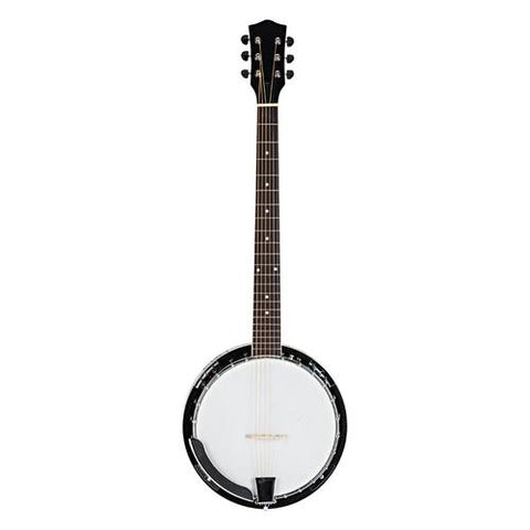 Top Grade Exquisite Professional Sapelli Notopleura Wood Alloy 6-string Banjo solid metal wood beginners Musical instrument