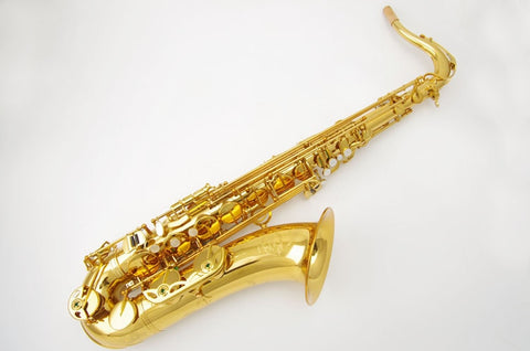 2018 New Brand Tenor B Flat Saxophone Original Taiwan Cadeson WS-T902YLR Brass Gold Lacquer Exquisite Carved Sax Bb Saxofone
