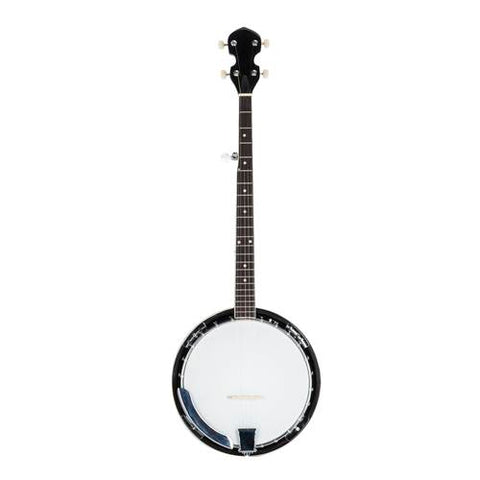 Top Grade Exquisite Professional Wood Metal 5-string Banjo White  Wood Color solid metal wood beginners Musical instrument