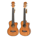 Tenor Acoustic 26 Inch Ukulele 4 Strings Guitar Travel Wood Mahogany Music Instrument