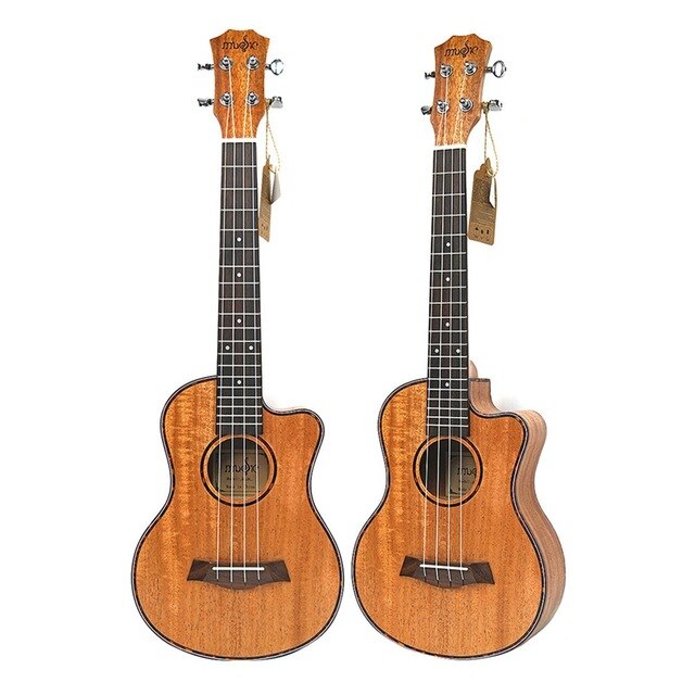 Tenor Acoustic 26 Inch Ukulele 4 Strings Guitar Travel Wood Mahogany Music Instrument