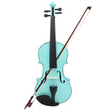 4/4 Full Size Acoustic Violin Fiddle With Case Bow Rosin Violin