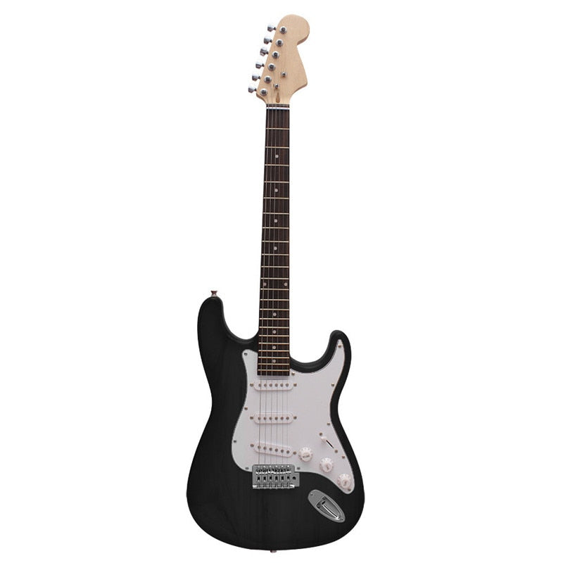 39 Inch 6 Strings Electric Guitar Rosewood Fingerboard Basswood Guitarra with Gig Bag for Beginners or Professional Performance