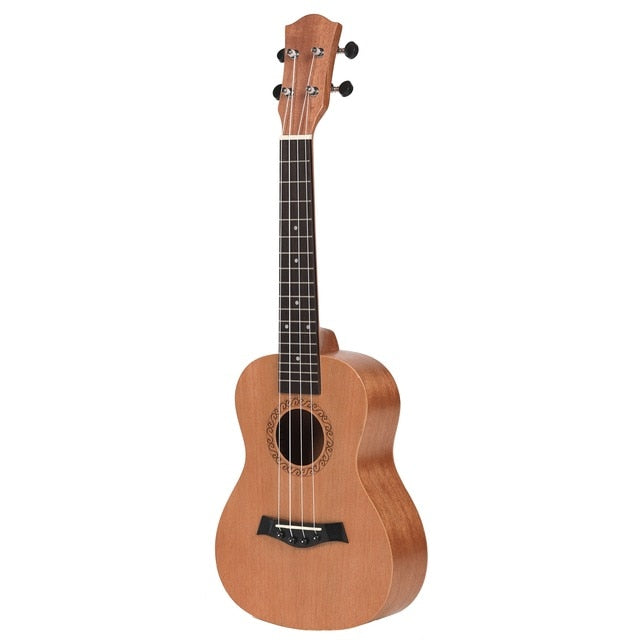 Concert Ukulele 23 Inch Uku 4 Strings Guitar Mahogany Neck For Kids Adults