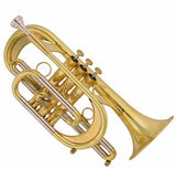 Bb Cornet trumpet instruments Passivation Finish with Foambody case Musical Instruments trumpete professionals