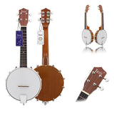 High quality 4 string IRIN banjo Ukulele Travel Mini guitar musical instrments cavaquinho muziek ukelele